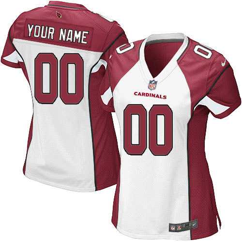 Women Nike Arizona Cardinals Customized White Team Color Stitched NFL Game Jersey,We sell and wholesale Women Nike Arizona Cardinals Customized White Team Color Stitched NFL Game Jersey on line form chian!